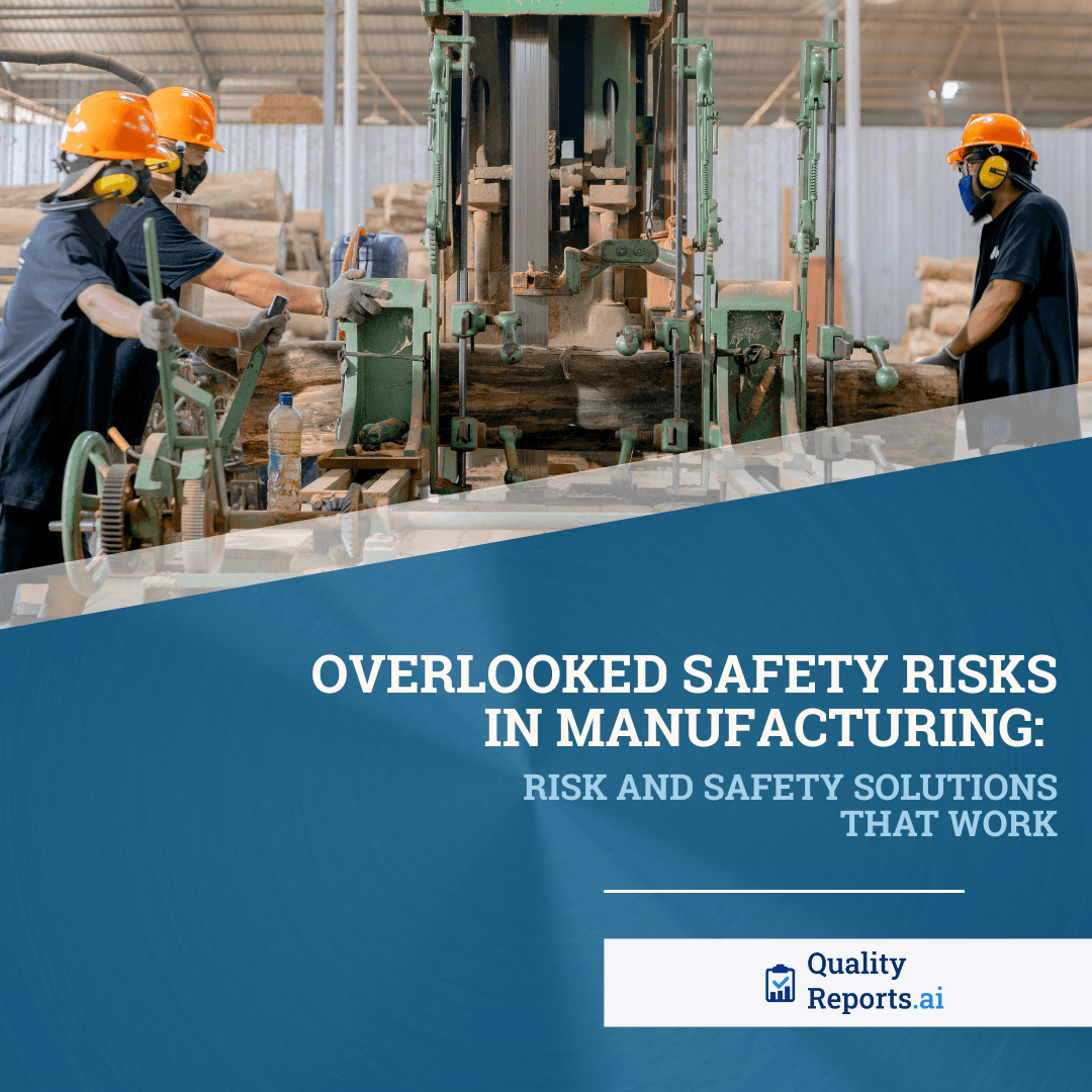 Overlooked Safety Risks in Manufacturing Risk and Safety Solutions That Work
